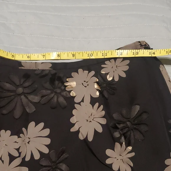 Liz Claiborne womens black size 6 skirt - Picture 6 of 7